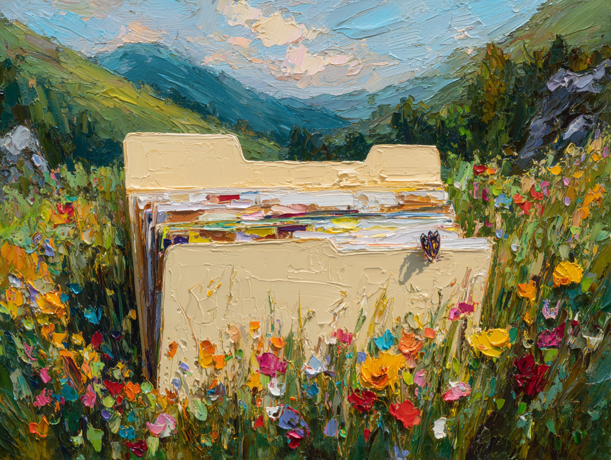 AI-organized file system